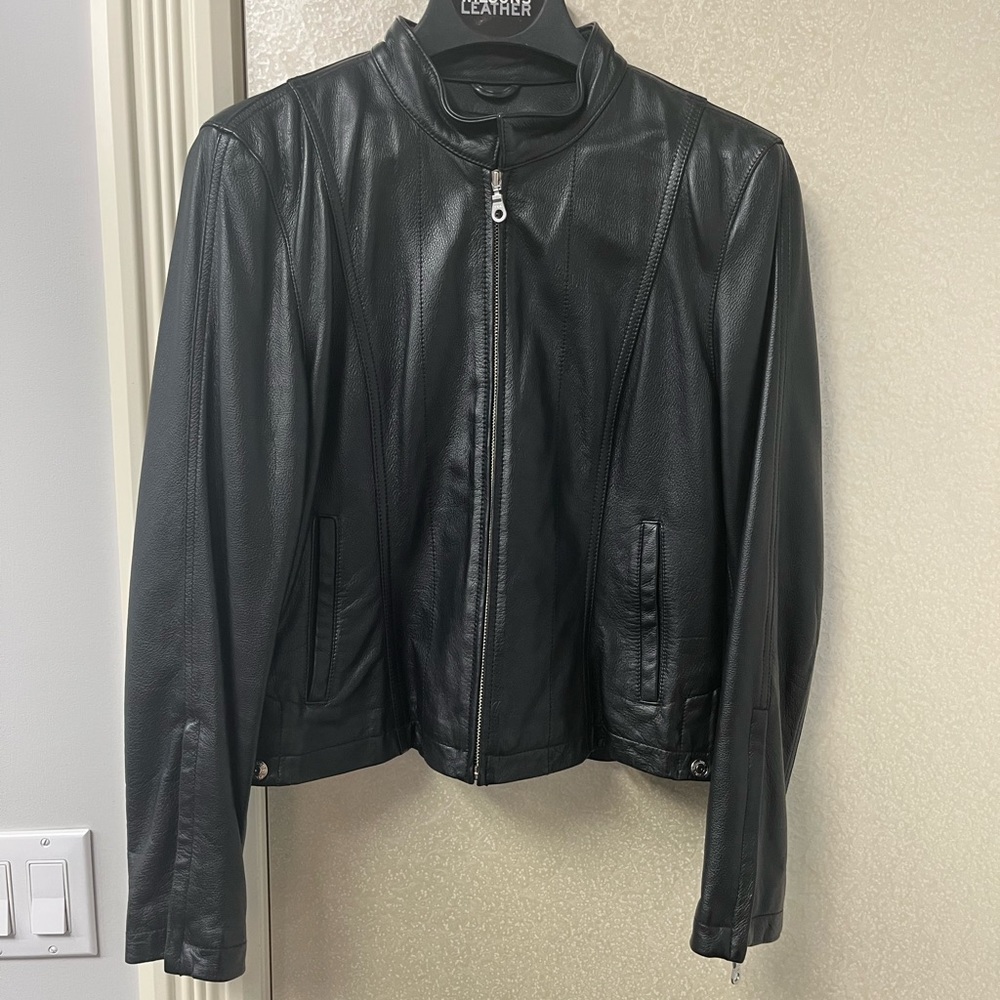 Black Genuine Leather Jacket
